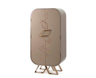 Sting Bar Cabinet - Warm Taupe